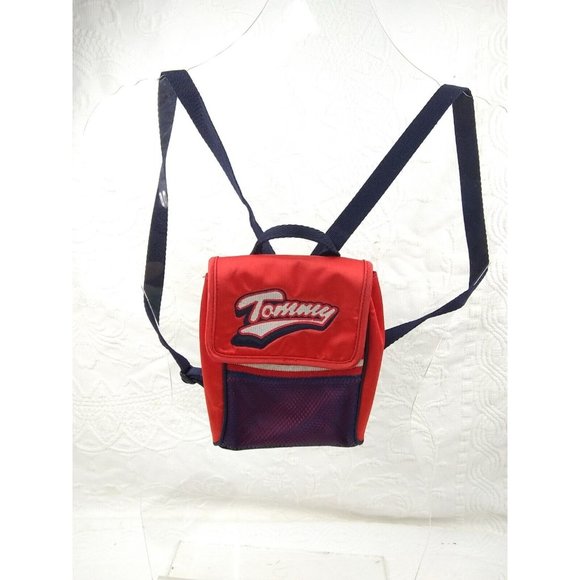 Vintage 90s HTF Tommy Hilfiger Mini Backpack - Picture 1 of 12